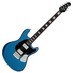 Sterling By Music Man StingRay Guitar Baritone Toluca Lake Blue