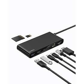 Belkin Connect 8-Port Dual Display USB-C Hub INC027