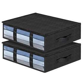 AiQInu Underbed Storage Box Plastic 2-pack