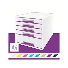 Leitz WOW Drawer Module Plastic 5-Drawers