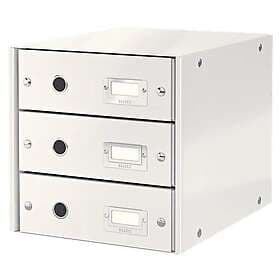 Leitz Click & Store Drawer Cabinet Fiberboard 3-Drawers