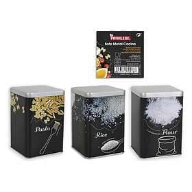 Privilege Storage Box Metal 10.2x10.2x15cm