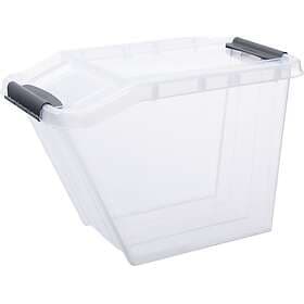 PLAST TEAM ProBox Storage Box Plastic 58L with Lid