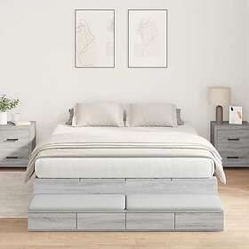vidaXL Storage Bed Frame Double 135x190cm 3335706