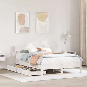 vidaXL Bed Frame without Mattress Double 135x190cm 3301882