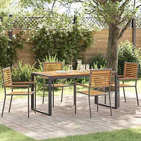 vidaXL Salemo Dining Set 5 Pieces 3365476