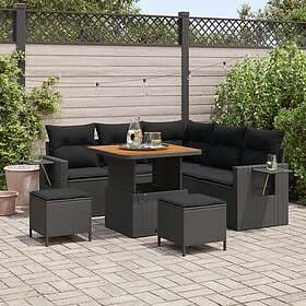 vidaXL Garden Sofa Set with Cushion 8 Pieces 3361739