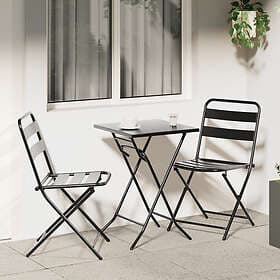 vidaXL Garden Bistro Set Folding 3 Pieces 42010318