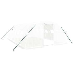 vidaXL Greenhouse with Zippered Door PE Cover Steel Frame 24m² 6x4x2m 3188073