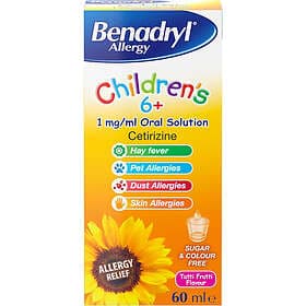 Benadryl Allergy Relief Syrup 60ml