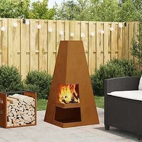vidaXL Fire Pit 50x50x100cm 858949