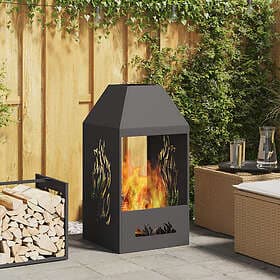 vidaXL Fire Pit 50x50x100cm 858990