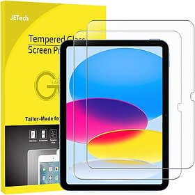 JETech iPad (A16) 11:e/10:e Generationen (2025/2022) Glass Screen Protector for 