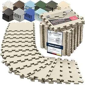 BeMaxx Gym Mat Set Rubber Puzzle