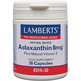 Lamberts Astaxanthin 8mg 30 Capsules