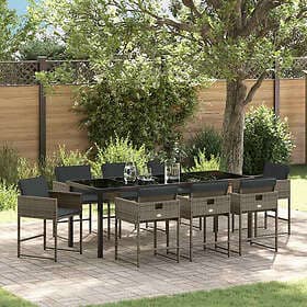 vidaXL Palermo Outdoor Lounge Set 9 Pieces 3380724