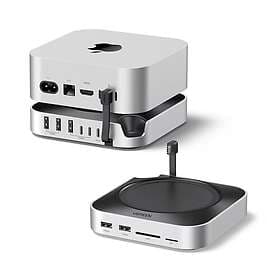 Ugreen Mac Mini M4 Dock USB C Hub M.2 NVMe SSD Expansion 7 USB Ports 10Gbps SD/T