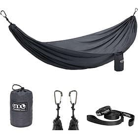 ENO TravelNest Hammock with Straps Combo Charcoal