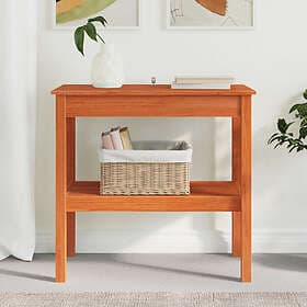 vidaXL Console Table Wax Brown 80 x 40 x 75 cm Solid pine wood 858220