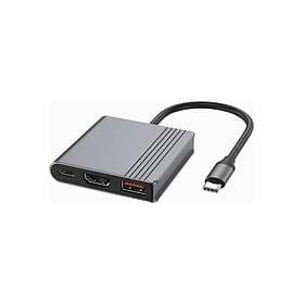 Gembird 3-Port USB-C Hub (A-CM-COMBO3-05)