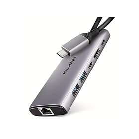 AXAGON 6-Port USB-C Multiport Adapter (HMC-6G2L)