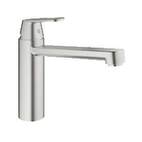 Grohe Eurosmart Cosmopolitan Kitchen Mixer Tap 705809516 (Steel)