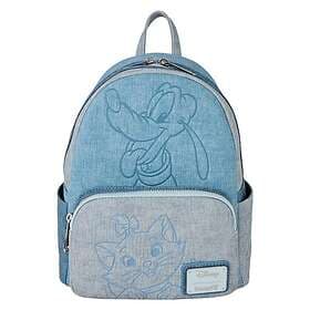 Loungefly Disney Dogs & Cats Faux Denim Mini Backpack Bag