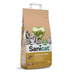 Sanicat Recycled Wood 2x20L