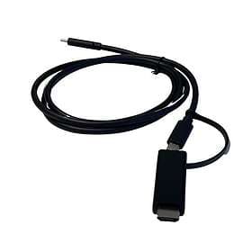 Yealink MSFT - Accessory USB+HDMI AM 24 Pin USB-C Male to HDMI Male Adapter Cabl