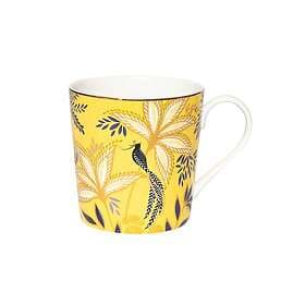 Sara Miller Peacock Feligree Mug