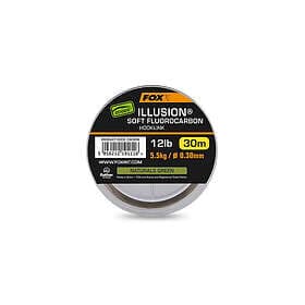 Fox Edges Illusion Soft Fluorocarbon Hooklink 0.35mm 7.3kg 30m