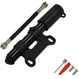 Armo Portable Bicycle Pump Silver B0DQDNNGRS