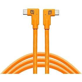 Tether Tools CUC15RT2RT-ORG USB-C to USB-C 4.6m Angled