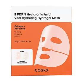 COSRX PDRN Hyaluronic Acid Vital Hydrating Hydrogel Mask 3pcs