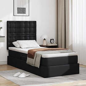 vidaXL Bed With Mattress 90x200cm 3372285