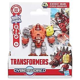 Transformers Cyberworld Cyber Changers Dinobot Snarl