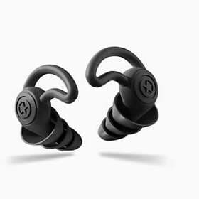 INF 325972 Noise Reducing Silicone Earplugs Black