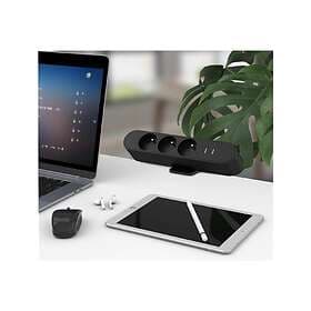 MicroConnect Desktop Power Socket 6-Way With USB-C Power Strip 1.8m