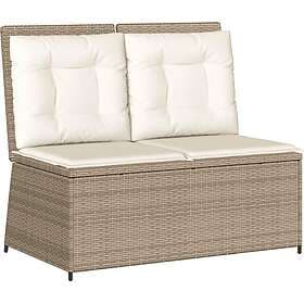 vidaXL Garden Bench Poly Rattan 3394471