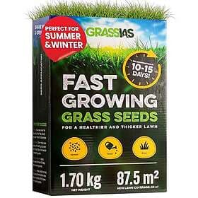Grassias Fast Growing Grass Seed 1.7kg