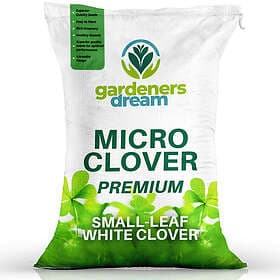 GardenersDream Micro White Clover Grass Seed 0.5kg
