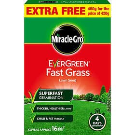 Miracle-Gro EverGreen Fast Grass Lawn Seed 0.48kg