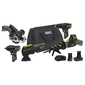 Sealey CP108VCOMBO8 (1x2.0Ah + 1x4.0Ah)