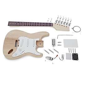 Gear4music Duo-Cutaway DIY Electric Guitar Kit