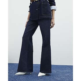 River Island Flared Relaxed High-Rise Jeans (Women's)