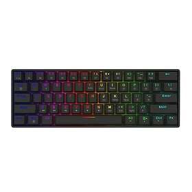 Savio Blackout X2 Red Wired Mechanical Keyboard Qwerty RGB LED