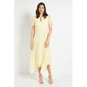 Wallis Lace Hanky Hem Midi Dress