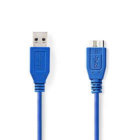 Nedis 112022766 USB-A to USB Micro-B USB 3.2 Gen 1 5.00 m