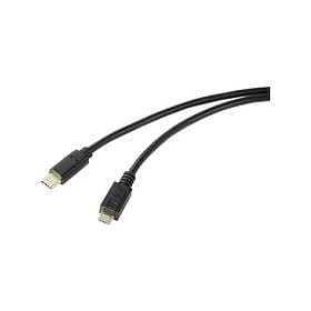 Renkforce RF-5719754 USB-C to Micro-USB B USB 2.0 1m