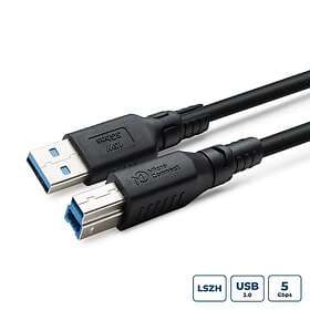 MicroConnect COLORFLEX USB 3.2 A-B Gen 1 USB-A to USB-B 2m